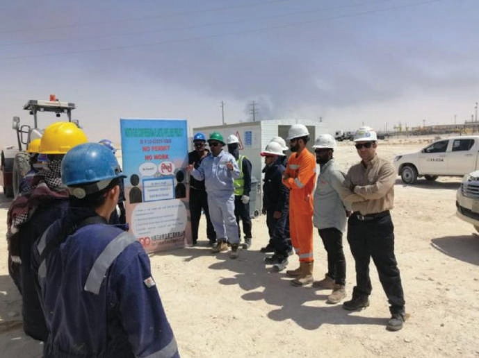 China Petroleum Pipeline - Aramco Works - site photo 2